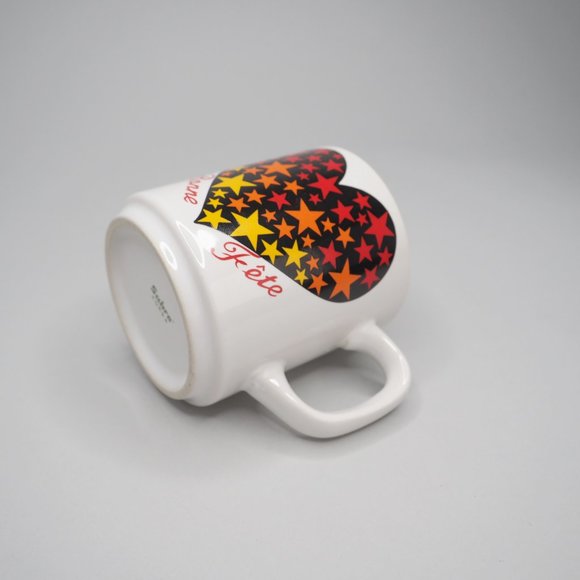 Vintage 80s "Bonne Fête" Mug - Picture 7 of 7